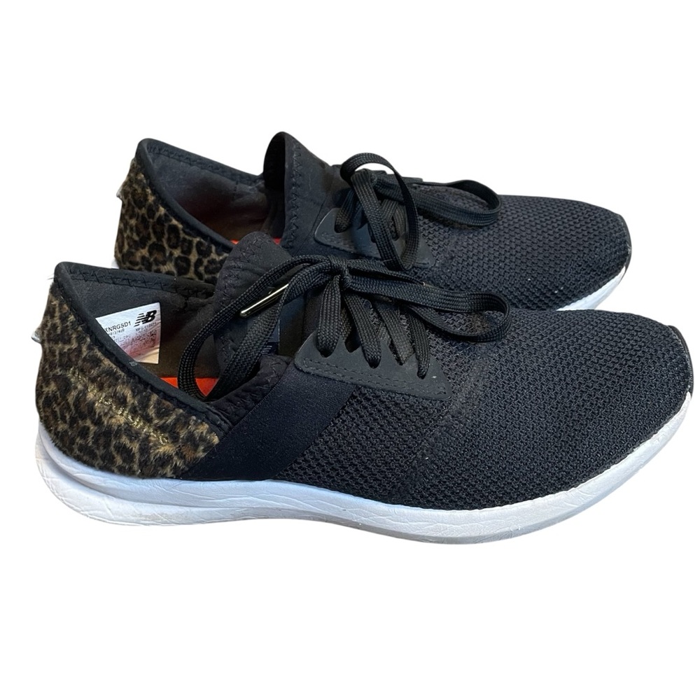 New Balance FuelCore Nergize V1 Womens Size 8.5 Shoes Athletic Leopard Sneaker